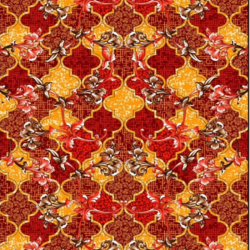 Rotary Print  Premium Carpet - 10 Ft X 145 Ft - Made of Non Woven Felt Material