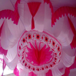 Designer Tent & Shamiyana Ceiling -  Taiwan & Bright Lycra Cloth