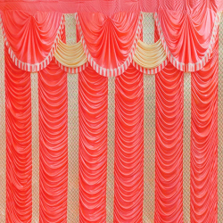 Designer Curtain -  Made of 24 Gauge Bright Lycra Cloth