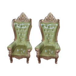 Wedding Chair  - 1 Pair (2 Chair) - Made Of Wood  With Polish