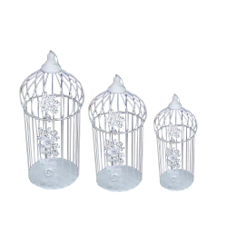 Decorative Cage ( Pinjra ) - Set Of 3 - Made Of Iron