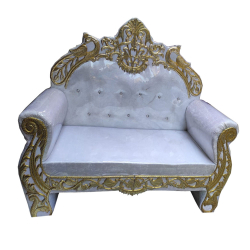 Regular Wedding Sofa & Couches - Made of Metal - White Color