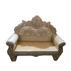 Regular Wedding Sofa & Couches - Made Of Wooden - Cream Color