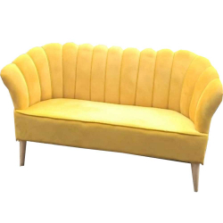 Butterfly Sofa & Couches - Made of Wood - Yellow Color