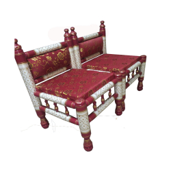 Sankheda Vidhi Mandap Chair - 1 Pair (2 Chairs) - Made ..