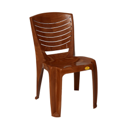 National Volvo Chair - Made of Plastic - Brown Color