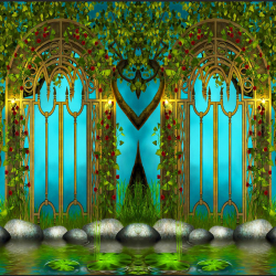 3D Print Curtains -10 FT X 15 FT - Made of Heavy Polyester cloth & High Quality Printing