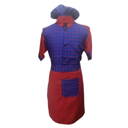 Catering Dress - Made Of Cotton