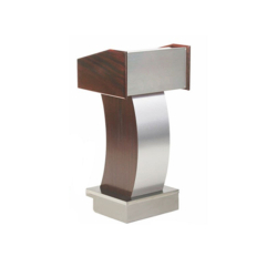 Podium - Made Of Wood - Brown Color