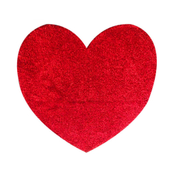 Stage Decorative Rectangular Heart Shape Pannel ( Without Border ) - Made Of  Polyester