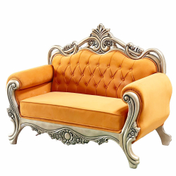 Sofa & Couches - Made of Wood with Metal Finish