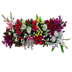 Artificial Flower Pannel - 4 FT - Made of Plastic