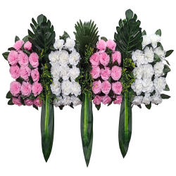 Artificial Flower Pannel  - Made of Plastic