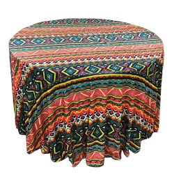 Table Cover Frill - 3 FT X 3 FT - Made of Chandani Cloth