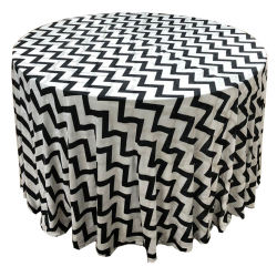 3D Round Table Cover - 4 FT X 4 FT - Made of Taiwan Cloth & Brite Lycra