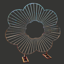 Folding Round Ring - Made of Iron