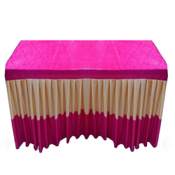Rectangular Table Cover - 1.5 FT X 6 FT - Made of Premium Quality Brite Lycra