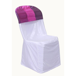 Chair Cover with Bow - Made of Chandani Cloth