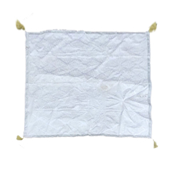 Square Table Top Cover - 5 FT X 5 FT - Made of Velvet Fabric Cloth