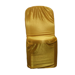 Chandni Chair Cover - Golden Colour -  Made of Chandni Cloth