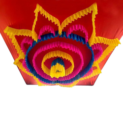 Designer Mandap Ceiling - Made Of Taiwan & Bright Lycra Cloth