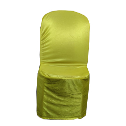 Chandni Chair Cover - Olive Color -  Made of Chandni Cloth