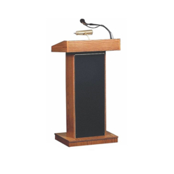 Podium - Made Of Wood - Brown Color