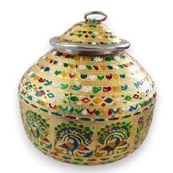 Decorative Matki Water Pot - Made Of Stainless Steel