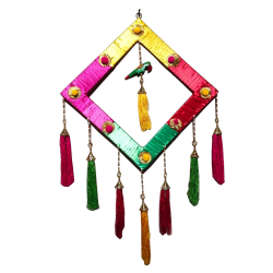 Wall Hanging Decorative Kite - 14 Inch X 20 Inch - Made Of Woolen