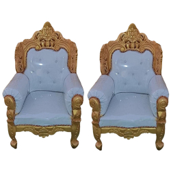 Wedding Chair - 1 Pair ( 2 Chair ) - Made of Wooden