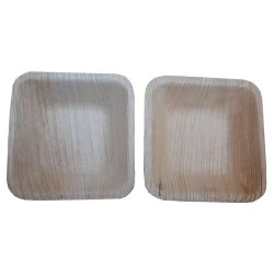 Disposable Bowl - 4 Inch X 4 Inch - Made of Areca Leaf