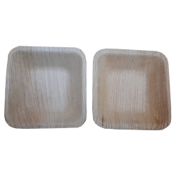 Disposable Bowl - 4 Inch X 4 Inch - Made of Areca Leaf