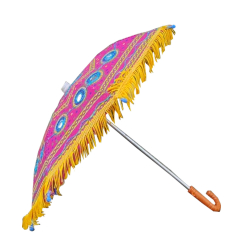 Rajasthani Umbrella - Made of Iron & Cotton