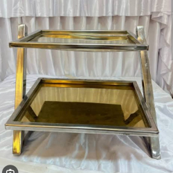 2 Step Stair Spun Golden