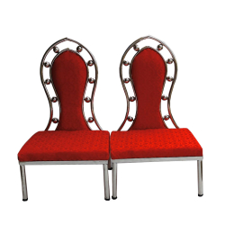 Vidhi-Mandap Chair -1 Pair (2 Chairs) - Made Of Stainless Steel