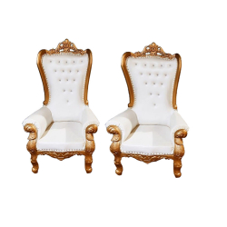 Wedding Chair  - 1 Pair (2 Chair) - Made Of Wood  With Polish