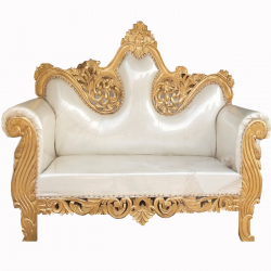 Regular Wedding  Sofa & Couches - Made Of Wooden - Whit..