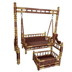 Sankheda Jhula 2 in 1 - Made Of Teak Wood