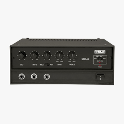 Ahuja UTR- 40 Power Amplifiers - 30 Watts - Medium Wattage PA Mixer Amplifiers