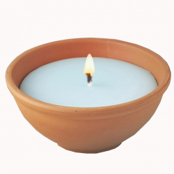 Small Mitti Diya Candle - Made of Wax
