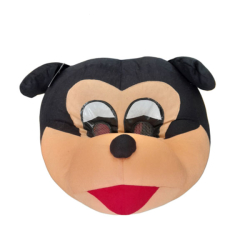 Free Size - Cartoon Mascot Costume - Peach & Black Color