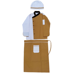 Chef Coat With Lower & Cap  - Made of Premium Quality Cotton