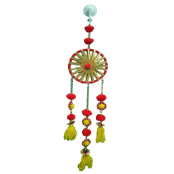 Decorative Hanging Loutcon -15 Inch - Made Of Pom-Pom
