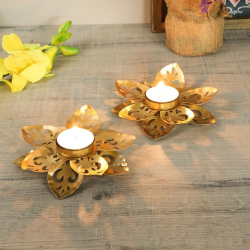 Tea Light Candles Holder - Made Of Iron