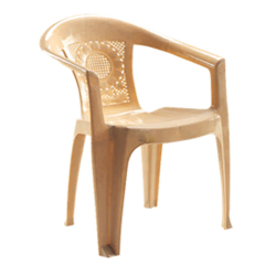 National Chair - Made of Plastic - Cream Color