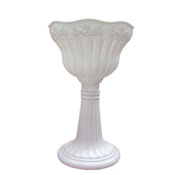 Oman Pot -15 Inch - White color