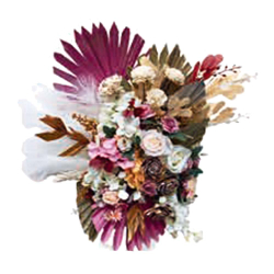 Artificial Flower Bouquet - Made of Plastic