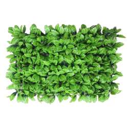 Natural Leaf Mat  - 16 Inch X 24 Inch - Green Color