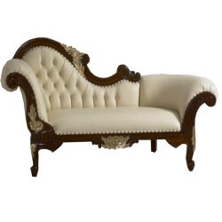 Wedding Sofa & Couches - Made of Wooden Polish-White & Brown