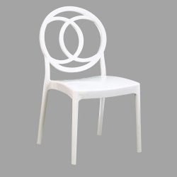 National Cambrige Chair - Made Of Plastic - White Color